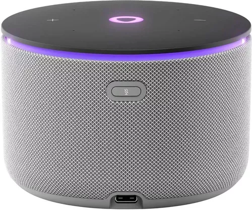купить Колонка портативная Bluetooth Yandex YNDX-00059GRY Alisa Station Mini 3 Pro Grey в Кишинёве 