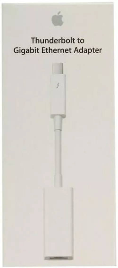 купить Переходник для IT Apple Thunderbolt to Gigabit Ethernet Adapter MD463 в Кишинёве 