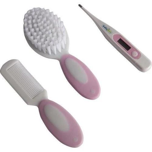 купить Набор для ухода за малышом BabyJem 363 Set pentru ingrijire, 9 piese Roz в Кишинёве 