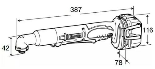 cumpără Șurubelnița Makita DTL061Z Masina de insurubat unghi lXT 18V 60Nm (fara acumulator) în Chișinău 