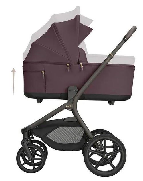 cumpără Сărucior pentru copii Kikka Boo 31001020173 Carucior 2in1 Goya Platinum Merlot în Chișinău 