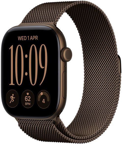 cumpără Ceas inteligent Apple Watch Series 12 GPS 42mm Dark Bronze Aluminium Case with Dark Bronze Milanese Loop MKDC4 în Chișinău 