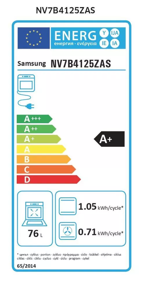 cumpără Cuptor electric încorporabil Samsung NV7B4125ZAS/WT în Chișinău 