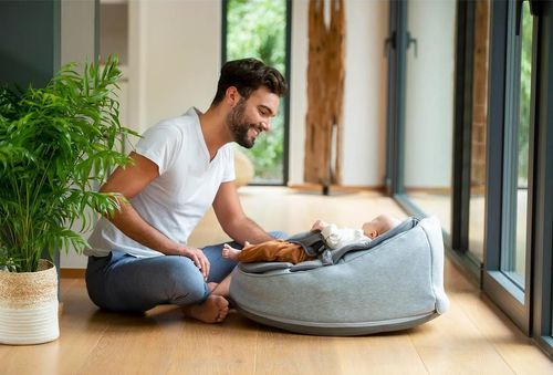 cumpără Leagăn pentru bebeluși Doomoo 02 Sezlong multifunctional Seat-n Swing Grey-02 în Chișinău 