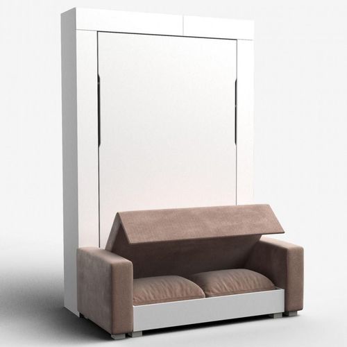 купить Кровать Flat KOSTAS 120x200 с диваном white в Кишинёве 