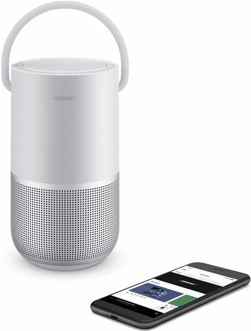 купить Колонка портативная Bluetooth Bose Portable Home Speaker, Silver в Кишинёве 