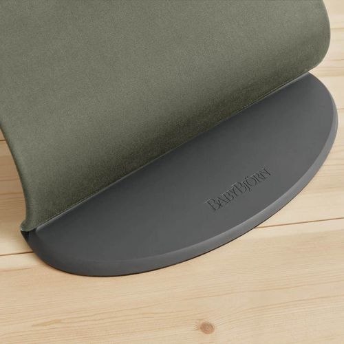 купить Детское кресло-качалка BabyBjorn 006140A Bliss Woven Petal Quilt, Dark Green в Кишинёве 