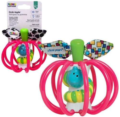 купить Погремушка Tomy T23101R Prinde mărul roz в Кишинёве 
