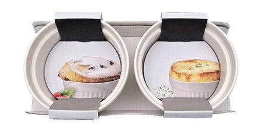 cumpără Formă de copt Excellent Houseware 55430 Set forme pentru copt/servire, 2 buc, 260ml, ceramica în Chișinău 