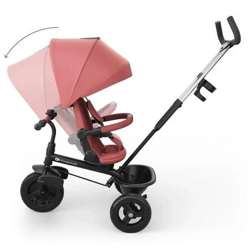 cumpără Bicicletă-cărucior KinderKraft Aston 2 Plus Pink (KRASTO02PNKPL00) în Chișinău 