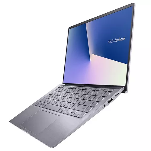 купить Ноутбук 14.0" ASUS ZenBook 14 UM431IQ Light Grey, AMD Ryzen 5 4500U 2.3-4.0Ghz/8GB/SSD 256GB M.2 NVMe/GeForce MX350 2GB/WiFi 6 802.11ax/BT5.0/HDMI/HD WebCam/Illuminated Keyb/Number Pad/14" IPS FHD LED Backlit Anti-Glare display (1920x1080)/EndlessOS UM433IQ-A5037 в Кишинёве 