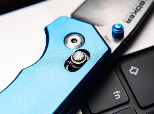 купить Нож походный Boker Magnum RockStub Blue Elox в Кишинёве 