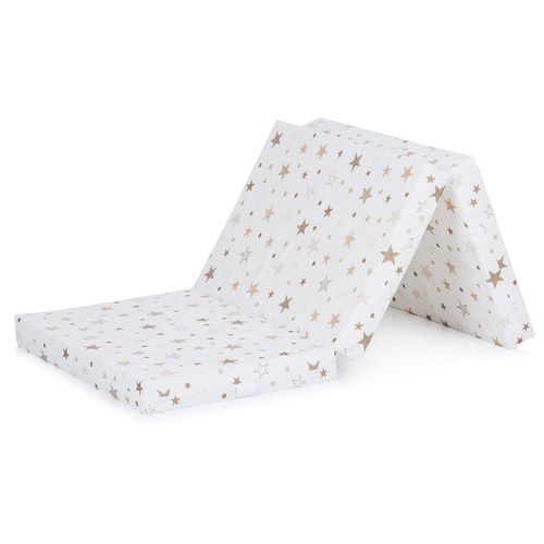 cumpără Lenjerie de pat pentru copii Chipolino MATC02402WHBE 60/120/6 white/beige stars Coton în Chișinău 