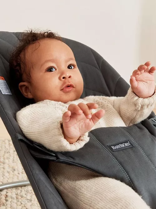 cumpără Leagăn pentru bebeluși BabyBjorn 006226A Petal quilt, Anthracite în Chișinău 