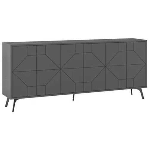 cumpără Casetieră Trendy Duna, Antracit 183x77x35cm în Chișinău 