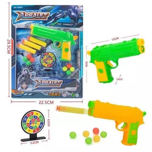 купить Игрушечное оружие miscellaneous (9026) Пистолет с пулями и мишенью AY26-6 в Кишинёве 
