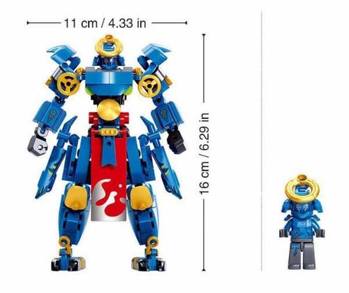 cumpără Set de construcție Sluban B1312 Samuraiul Albastru, 230 elem. în Chișinău 