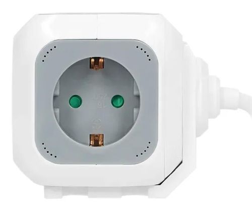 купить Удлинитель электрический ORNO ORAE13144GS CUB 4 locuri+2 USB 16A 1,4M в Кишинёве 