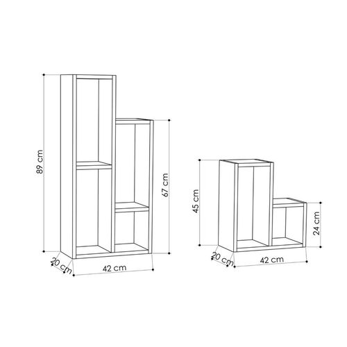 купить Подставка для цветов Hanah Home Sule White в Кишинёве 