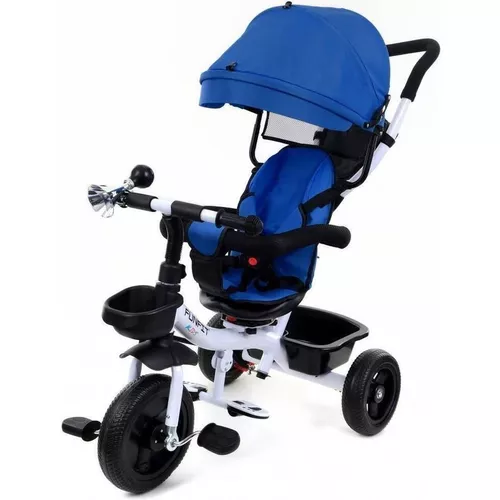 купить Велосипед-коляска FunFit Twist Blue (2678) в Кишинёве 