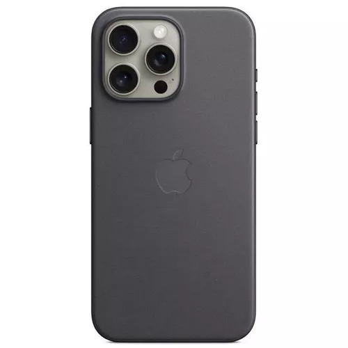 купить Чехол для смартфона Apple iPhone 15 Pro Max FineWoven MagSafe Black MT4V3 в Кишинёве 