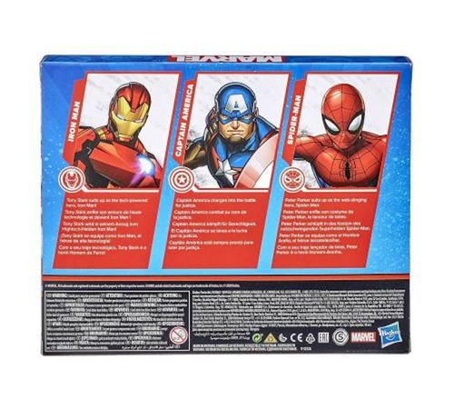 купить Игрушка Hasbro F1394 MVL Figure 3-pack 15cm в Кишинёве 