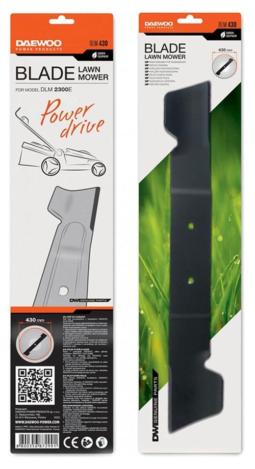 cumpără Fir pentru trimmere Daewoo DLM 430 нож для газонокосилки 43cm în Chișinău 