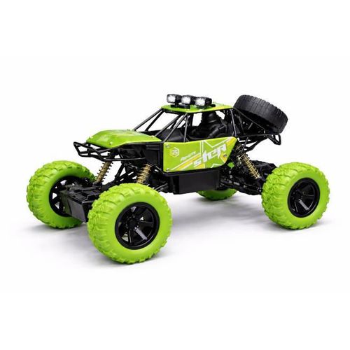 cumpără Jucărie cu telecomandă New World 2059 Masina Rock Crawler 1:18 cu T/C, metalica, verde, 2419D în Chișinău 