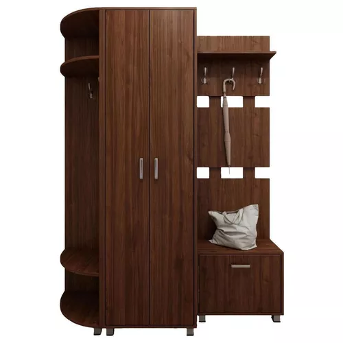 cumpără Mobilă pentru antreu Fabrik Home Monica 1620 nuc-piatră în Chișinău 