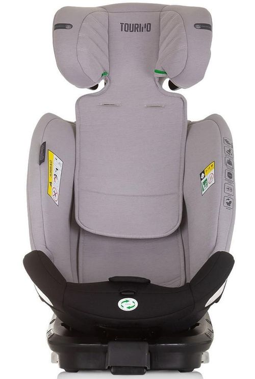 cumpără Scaun auto Chipolino STKTRN02404AS I-Size 40-150cm Isofix 360 Tourino Ash Grey în Chișinău 