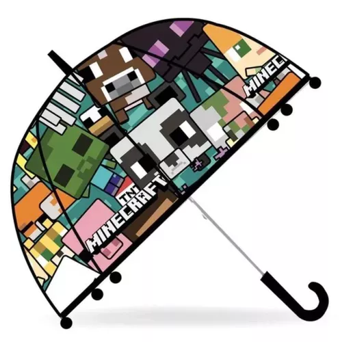 cumpără Umbrelă KiDS Licensing MC00006 Transparent Bell Umbrella 46cm Minecraft în Chișinău 