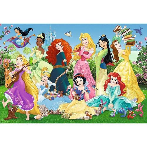 купить Головоломка Trefl 16417 Puzzles 100 Charming Princesses в Кишинёве 