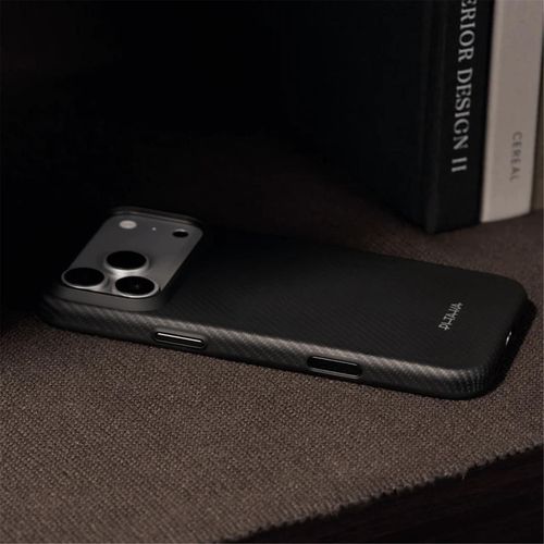 cumpără Husă pentru smartphone Pitaka Summa iPhone 18 Pro (Black Grey), KI1801SP în Chișinău 