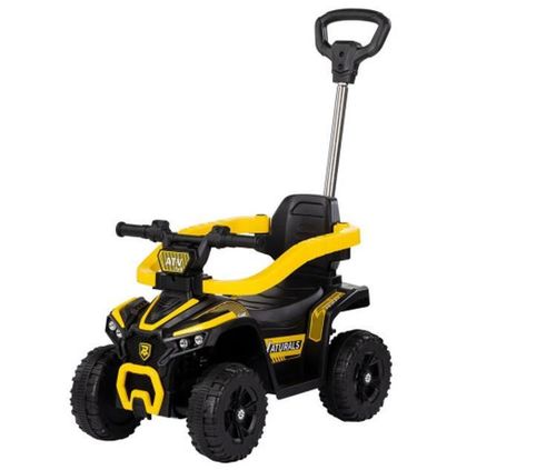 купить Толокар Chipolino ROCATVH02502YE ATV с ручкой yellow в Кишинёве 