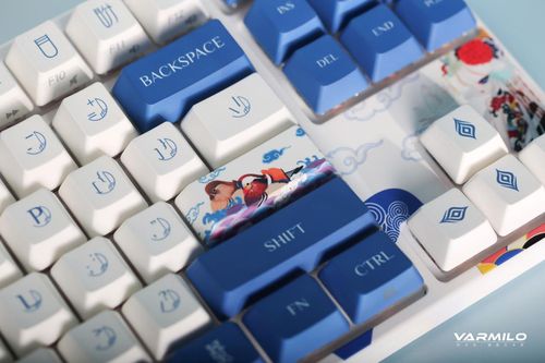 купить Игровая клавиатура Varmilo VEA87 Lovebirds-I Cherry Mx Silent Red Multicolor (Eng/Rus) в Кишинёве 