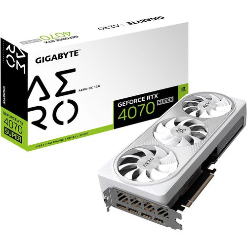 cumpără Placă video Gigabyte GeForce RTX™ 4070 SUPER AERO OC 12G / 12GB GDDR6X în Chișinău 