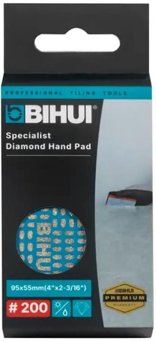 cumpără Unealta de mana Bihui DMP200 Алмазный притир для плитки 90x55x30мм #200 în Chișinău 