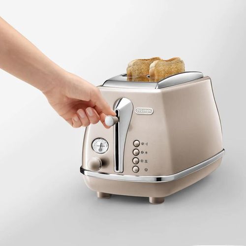 cumpără Toaster DeLonghi CTOT2103.BG Icona Metallics în Chișinău 