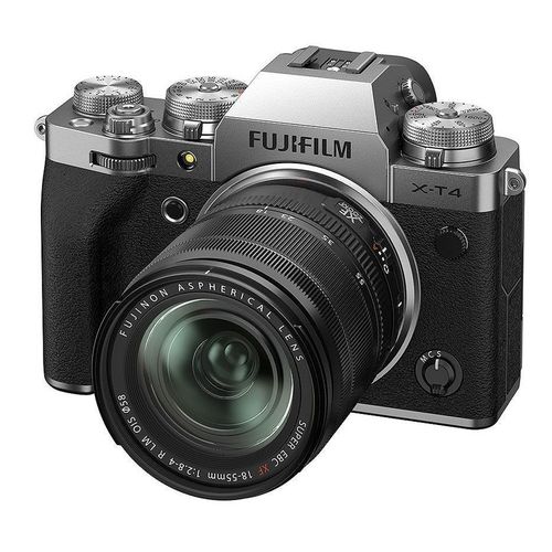 купить Fujifilm X-T4 silver XF18-55mm F2.8-4 R LM OIS Kit, Mirrorless Digital Camera Fujifilm X System (Aparat fotografic) в Кишинёве 