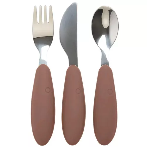 cumpără Seturi pentru hrănire bebelușilor BIBS 4340247 Set tacamuri din otel inoxidabil Woodchuck în Chișinău 