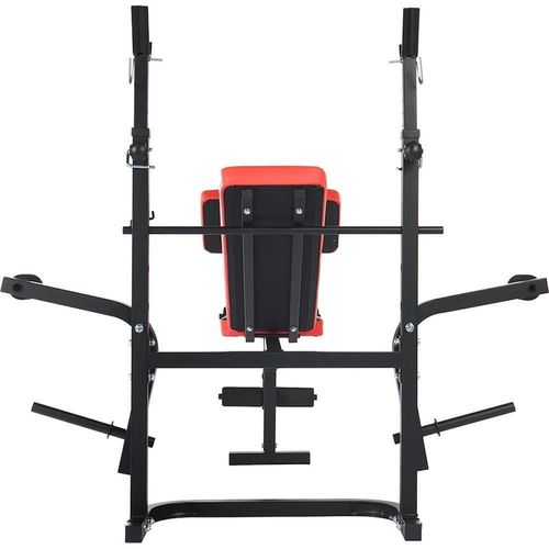cumpără Banca pentru antrenament de forţă FunFit 4807 Black/Red în Chișinău 