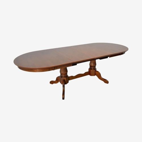 купить Комплект стол и стулья Evelin di Costacurta стол HV-33V Burnish Oak + 6 стульев Gloria Burnish oak/Ekea12 Dark Brown в Кишинёве 