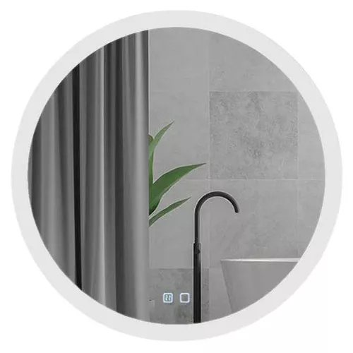 купить Зеркало для ванной Bayro Gama круглое 900x900 LED touch c подогревом в Кишинёве 