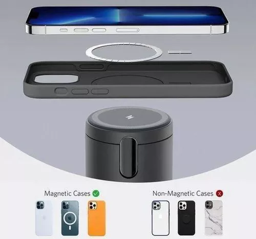 купить Зарядное устройство беспроводное Anker PowerWave Mag-Go 2in1 в Кишинёве 