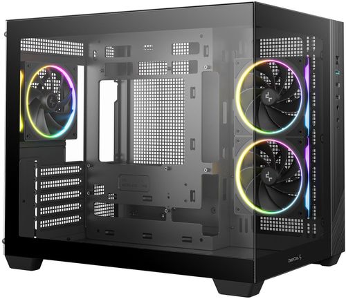 купить Корпус для ПК Deepcool CG330 3F Black в Кишинёве 