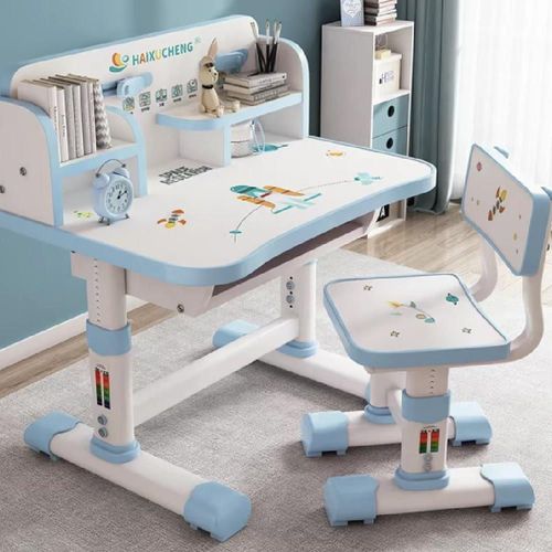 купить Набор детской мебели Richi (789613) Masa albastra pentru studiu JCH202 в Кишинёве 