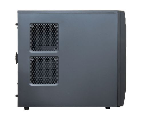 cumpără Case ATX Miditower Chieftec Libra LF-02B-OP Black no PSU, 2x USB 2.0, 1x USB 3.0, Mic-in, Audio-out, 1x 120mm fan (at the back), HDD rails (carcasa/корпус) în Chișinău 