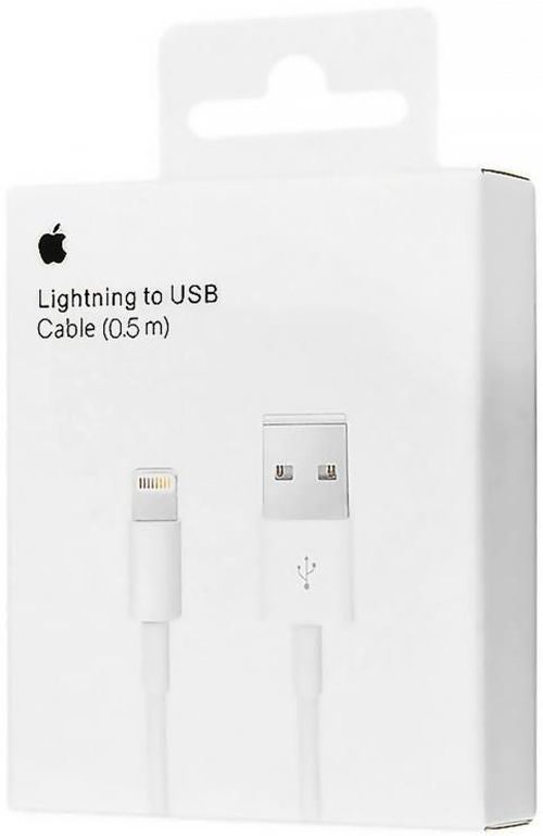 cumpără Cablu telefon mobil Apple Lightning to USB Cable 0.5 m ME291 în Chișinău 