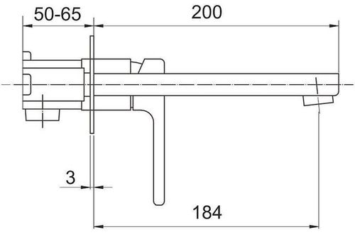cumpără Baterie lavoar Gappo G1017-10 Crom (lavoar incorporabil) în Chișinău 