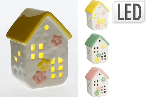 cumpără Decor Promstore 42795 Suvenir LED Casa luminoasa 8x6x10cm în Chișinău 